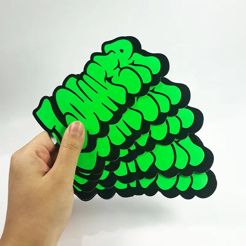 Fluorescent sticker