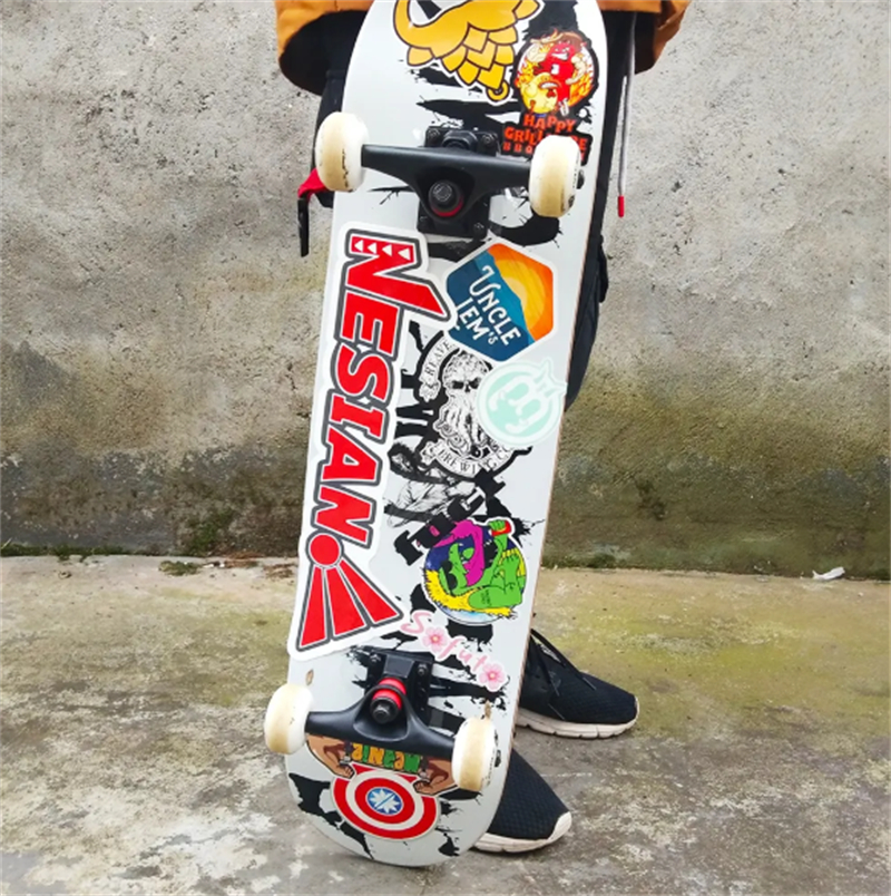 Skateboard sticker