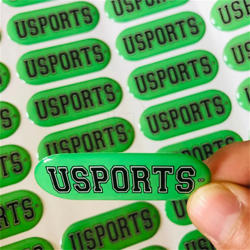 Luminous resin stickers