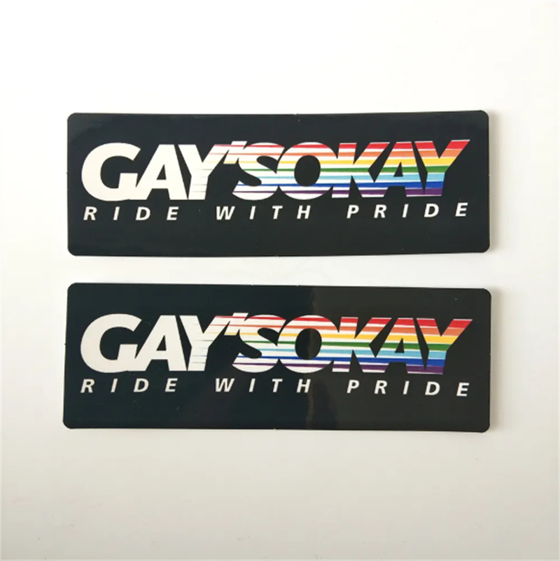 Gradient sticker