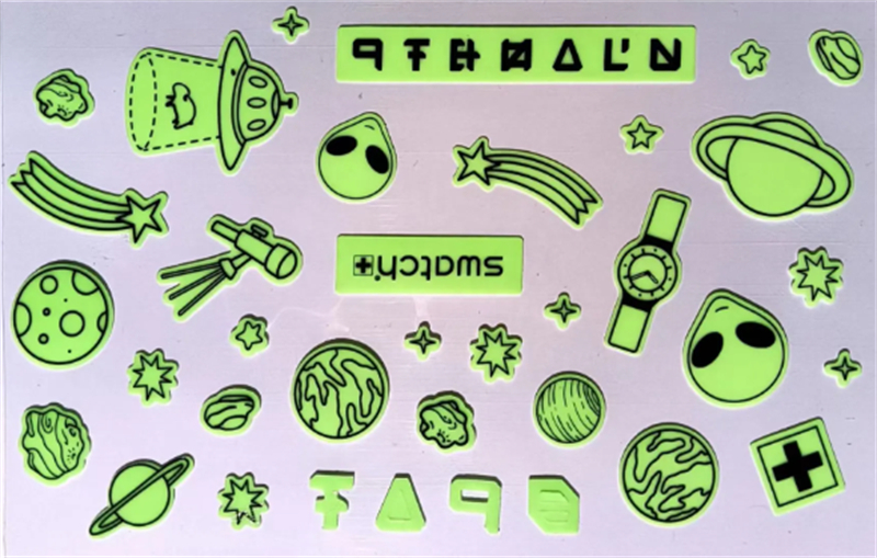 Luminous sticker
