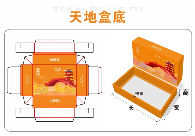 The bottom of the heaven and earth box